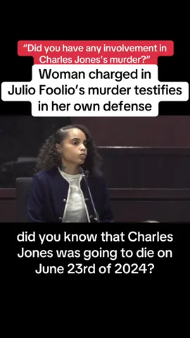 Alicia Andrews is testifying in her own defense in her murder trial today (Friday, October 31, day 8) over Florida rapper Julio Foolio's fatal shooting. Her testimony is the only way the defense can get in evidence about Isaiah Chance physically abusing her, and that evidence was presented within the first 25 minutes in her direct-examination with her lawyer Jeremy McLymont. 
