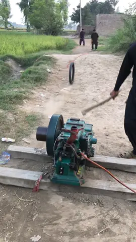 How are new experiment diesel engine start 