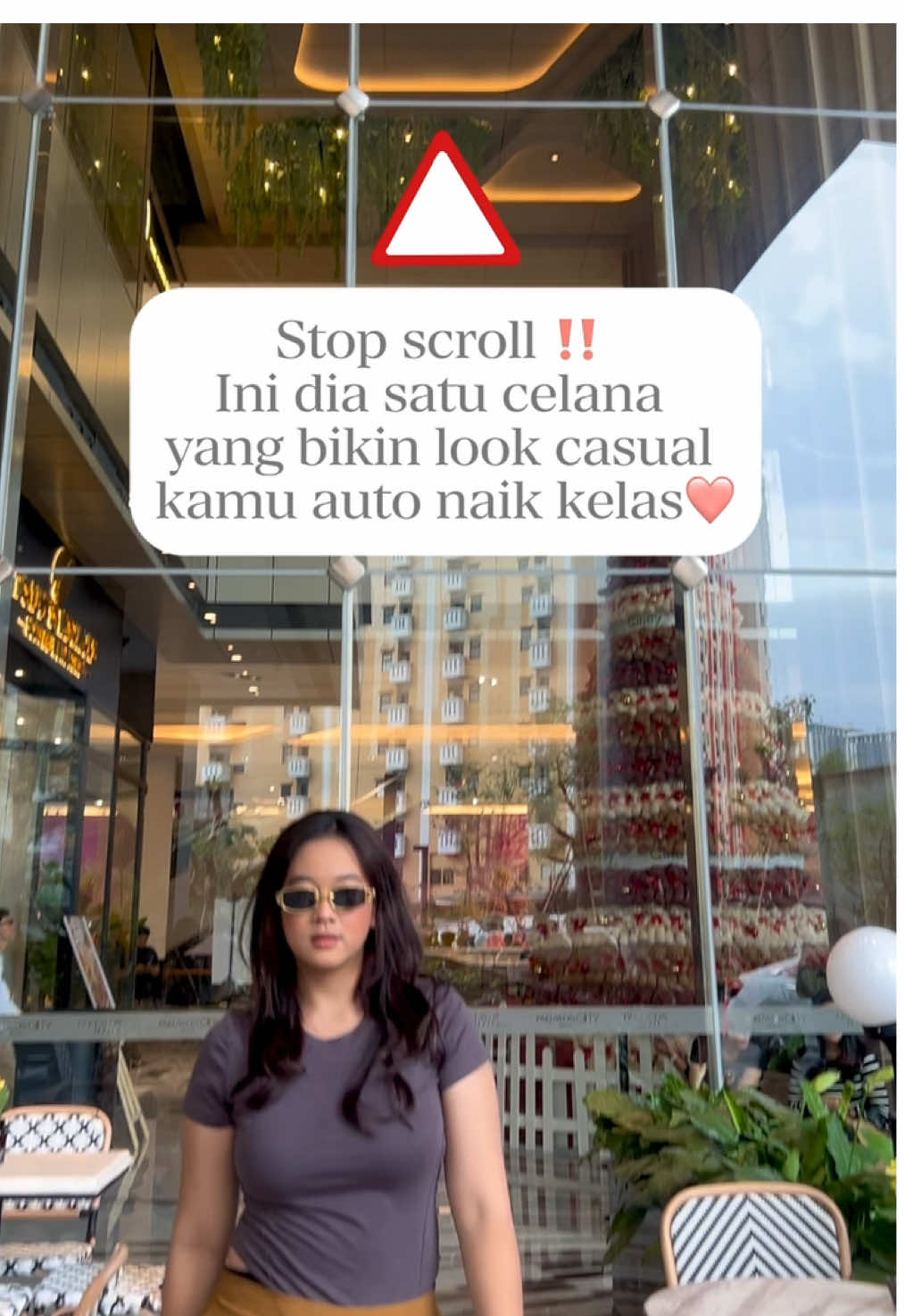 Dipake nongkrong, kerja, atau jalan santai tetap nyaman & stylish 💕 #KulotBasicHarian