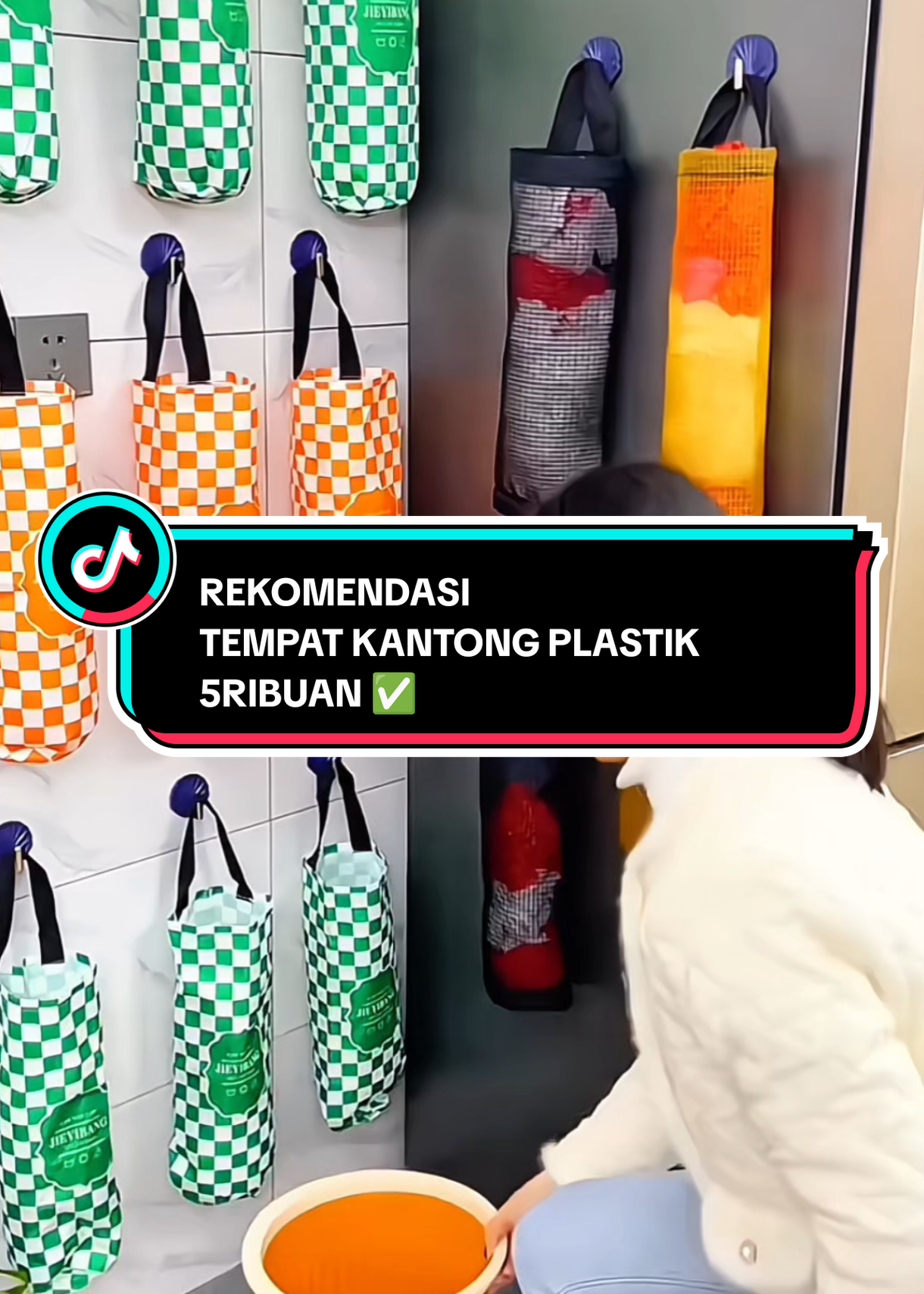 rekomendasi tempat kantong plastik 5ribuan #tempatkantongplastik #tempatkantongkresek #penyimpananplastik #wadahplastik #tiktokshopindonesia 