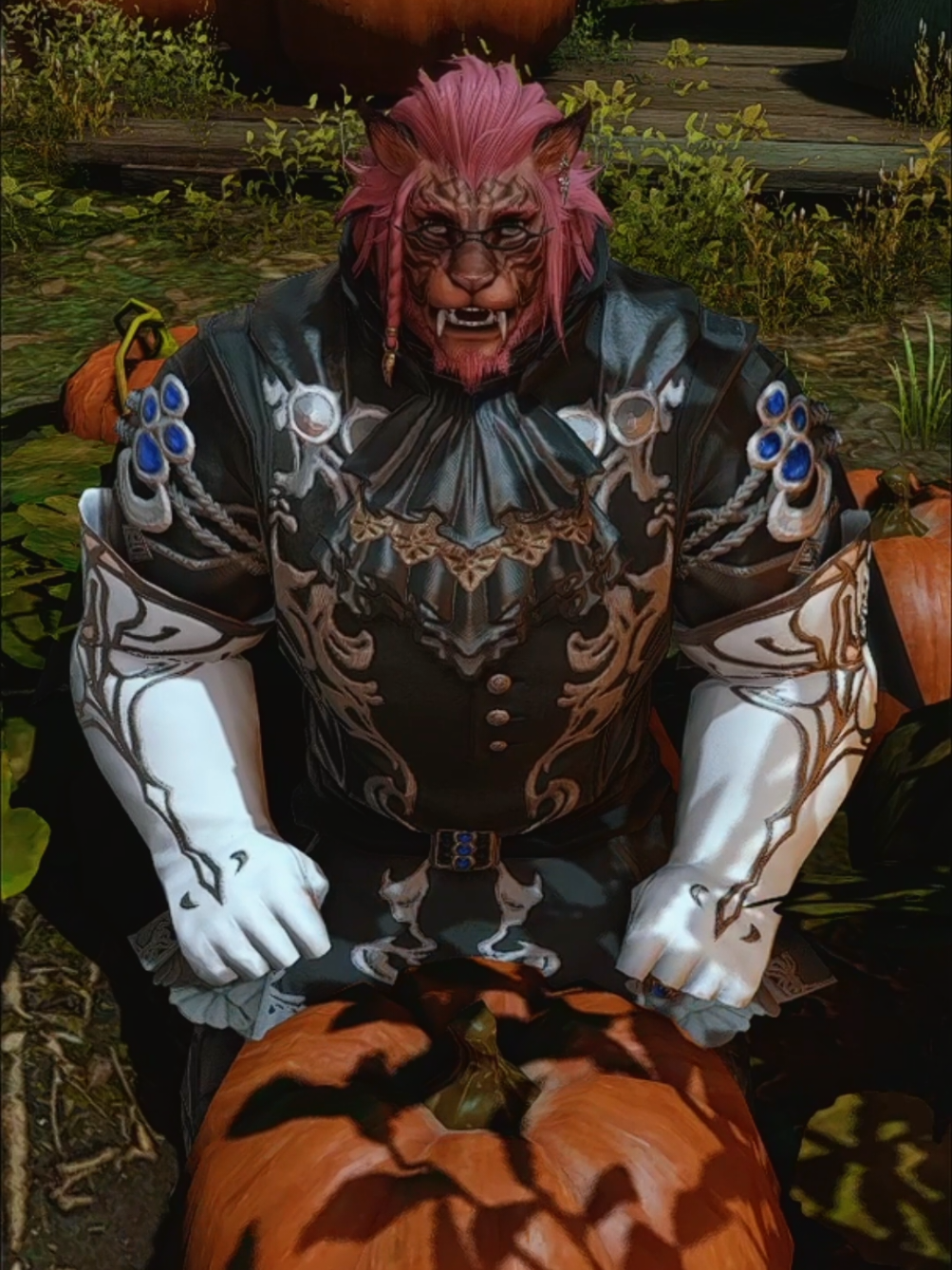 Behemy carved a special pumpkin for me but...I think he has 