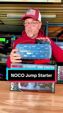 NOCO Boost X GBX155 4250A Jump Starter #jumpstarter #noco #tiktokshopcreatorpicks #tiktokshopblackfriday #tiktokshopcybermonday @noco 
