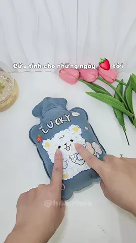 Mỗi khi tới tháng có cái túi chườm này đúng là cứu tinh luôn #review #tuichuombung #tuichuombungkinh #hoeriviu #xuhuong 