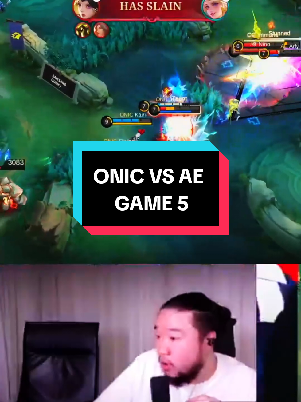 ONIC VS AE GAME 5 #mpl #MLBB9TH #MLBB #TerompetBangBang 