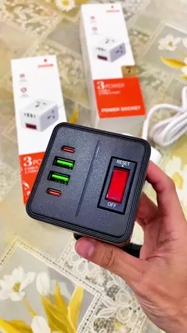 7 in 1 power socket extension. Saiz compact jimat ruang dan senang simpan. Grab cepat sebelum habis 🔥🔥 #extensions #plug #usb #socket 