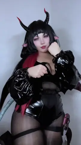 Jane Doe succubus for today 😋 what are you wearing? #janedoe #janedoecosplay #succubuscosplay 