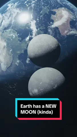 Earth has a NEW MOON (kinda) #space #moon #newmoon #earth #astrokobi