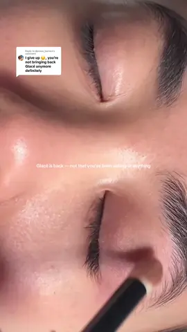 Replying to @denisse_barrera Two years (and lots of spicy comments) later, Glacé is finally back — for good.  Available now at meritbeauty.com.