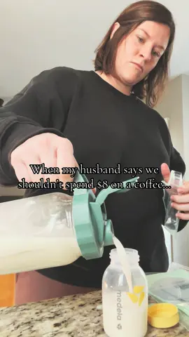 Over here saving $$$$ #pumpingmom #breastfeeding #MomsofTikTok #momtok #toughmomshit 