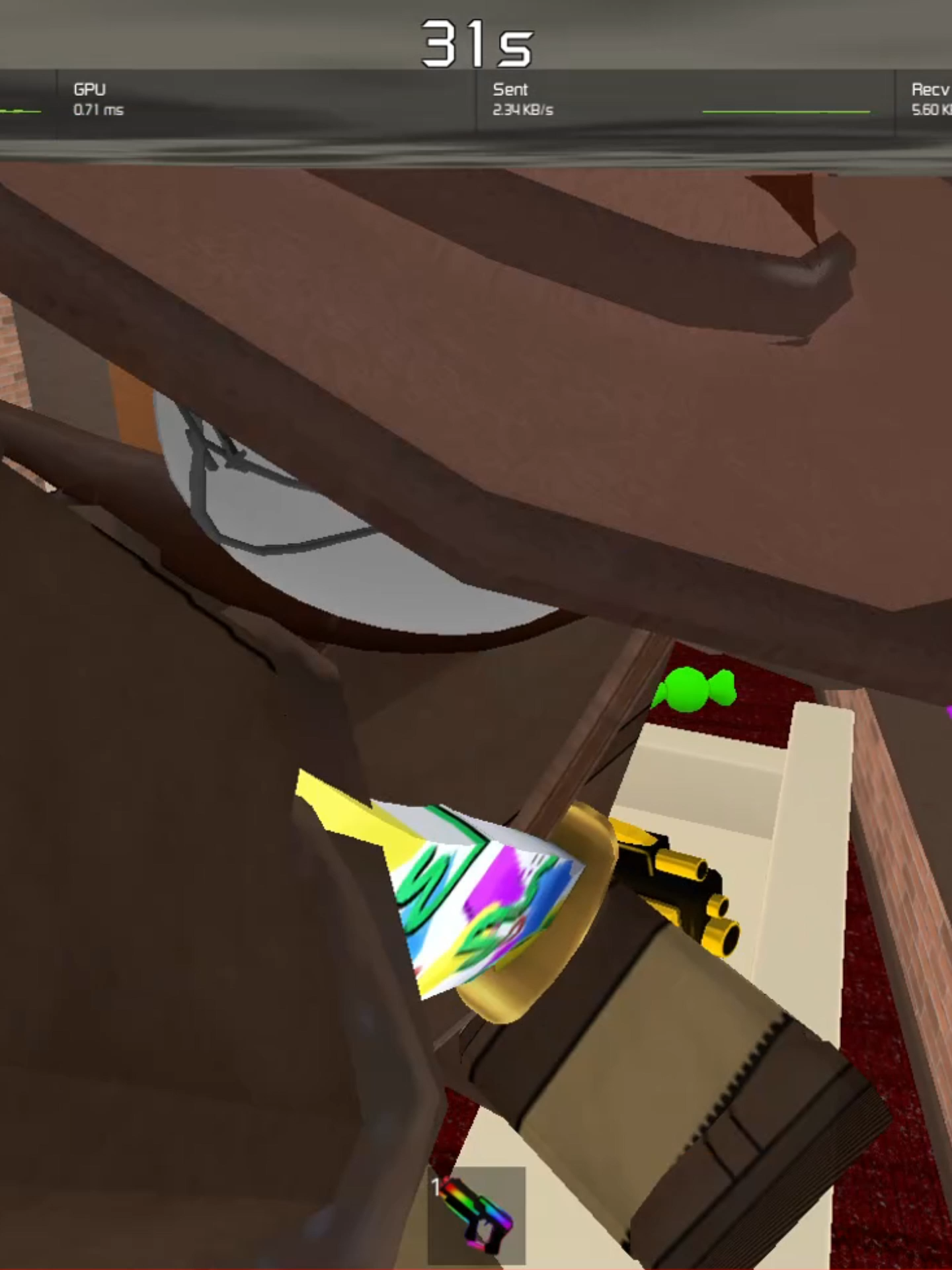 Forgot about this emote so why not use it #madnesscombat #sheriffmadnesscombat #mm2 #murdermystery2 #robloxfyp