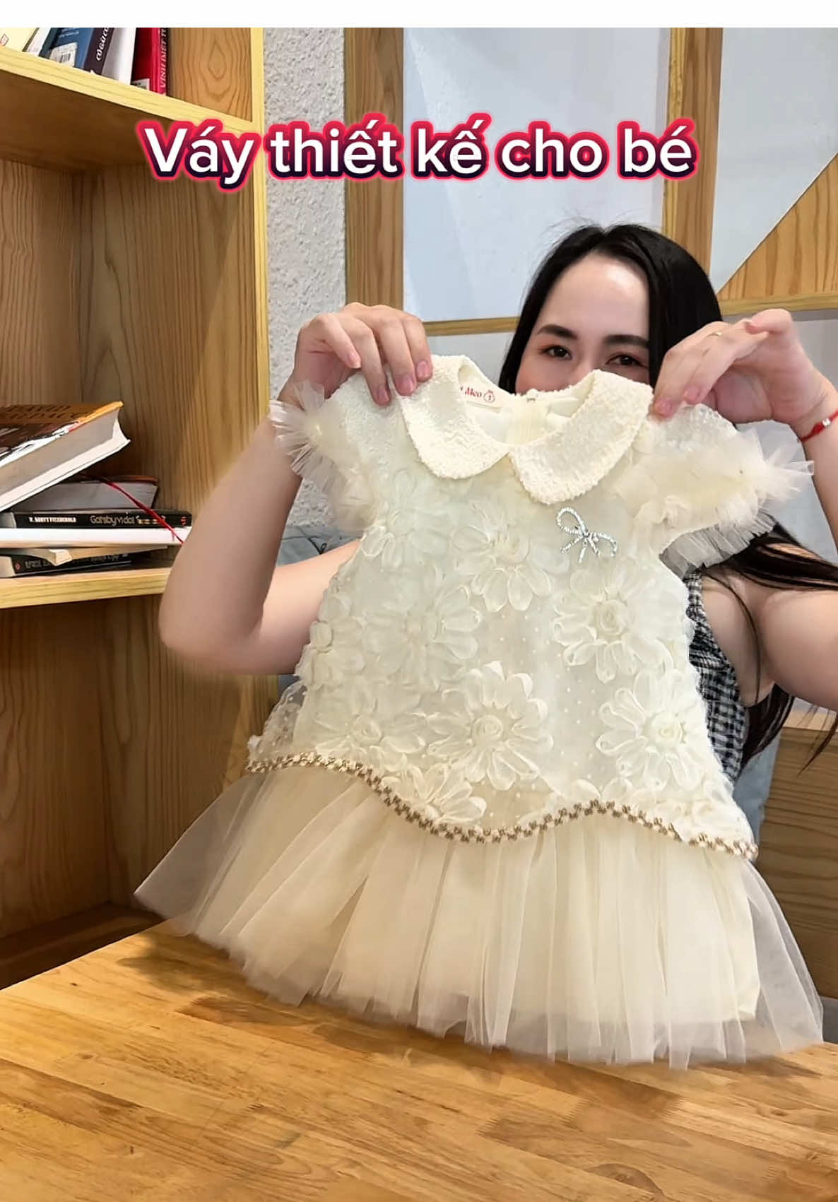 Váy thiết kế bé gái #thoitrangtreem #tiktokshop #vaybegai #vaybegaithietke #thoitrangbegai 