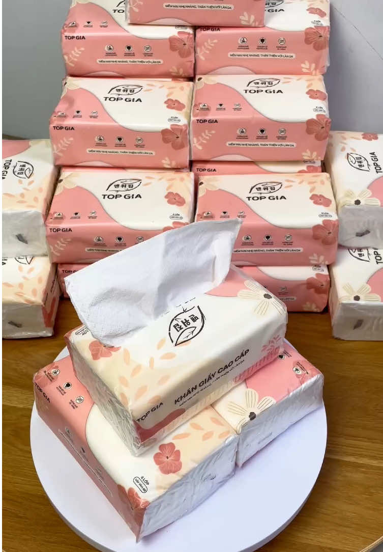 Thùng 30 gói giấy ăn Topgia đang được trợ giá #phuonggiadung107 #khangiaytopgia #khangiayan #khangiaycaocap 