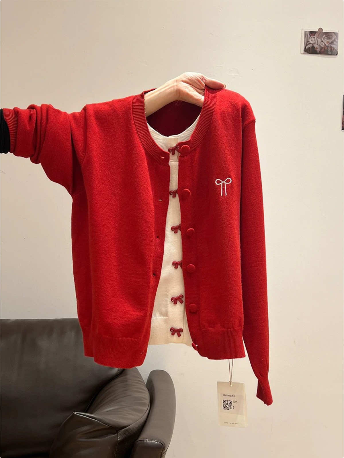 Cái áo quá hạp thời tiết này #ngocanhod #aolennu #hangquangchau #aocardigan #aolenxinh 