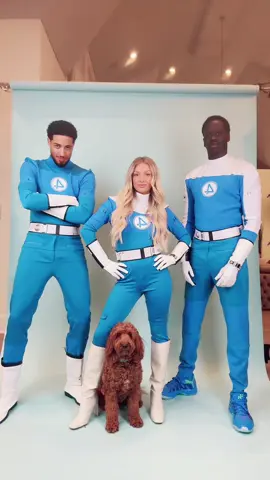 Happy Haliween 🎃 #thefantasticfour #suestorm #mrfantastic #thething #thehumantourch @Tyrese Haliburton 