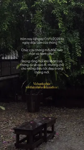 Mong tháng 10 nhẹ nhàng với em