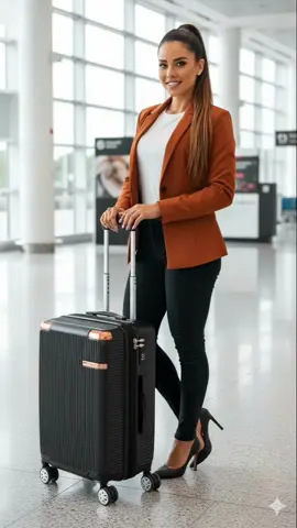 Mala de Viagem Bordo padrão ANAC com Zíper #mala #maladeviagem #tiktokshop #viagem #turismo 