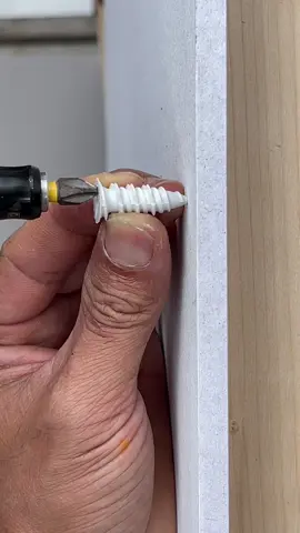 Self-drilling plastic drywall anchor. #DIY 
