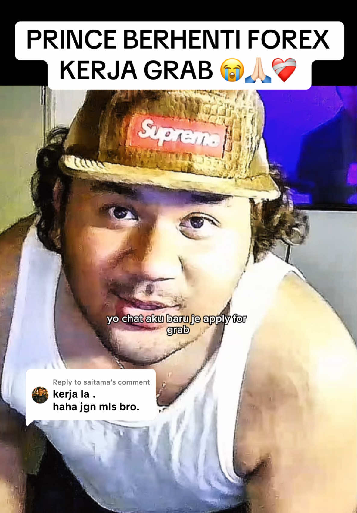 Replying to @saitama doakan Prince ye 🙂🙏🏻❤️ #fyp #iamprincekl #forex #grabfood 