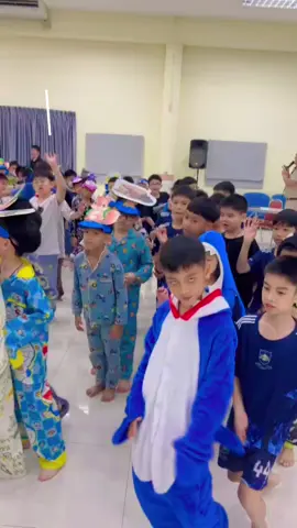 🐯เข้าค่ายลูกเสือ  เต้นรอบกองไฟ🔥#Jaokhunza #SG114 #เด็กเซนต์