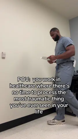 Then it hit you hours later when you’re finally home  #healthcare 