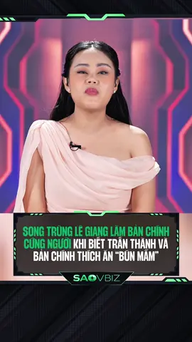 Sao lên gameshow mà thèm Bún Mắm dị !!! #saovbiz #legiang #ailaai #fptplay #tranthanh 