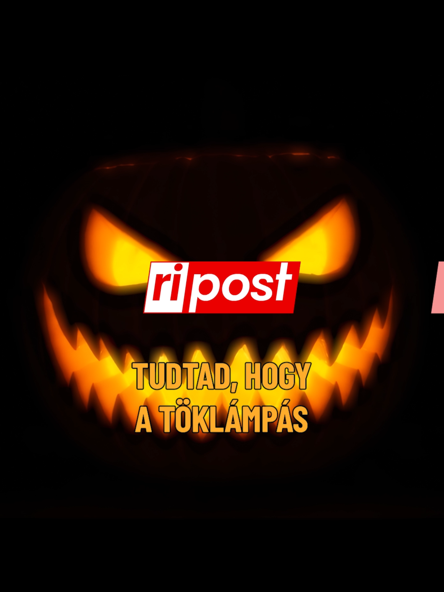 Tudtad, hogy a töklámpás nem csak ír hagyomány? Halloweenkor kicsik és nagyok lelkesen faragják a töklámpást. Azt azonban kevesen tudják, hogy ennek bizony megvan a saját magyar legendája is! #ripost #halloween #töklámpás #jackolantern #hagyomány #tökfaragás #salamontöke