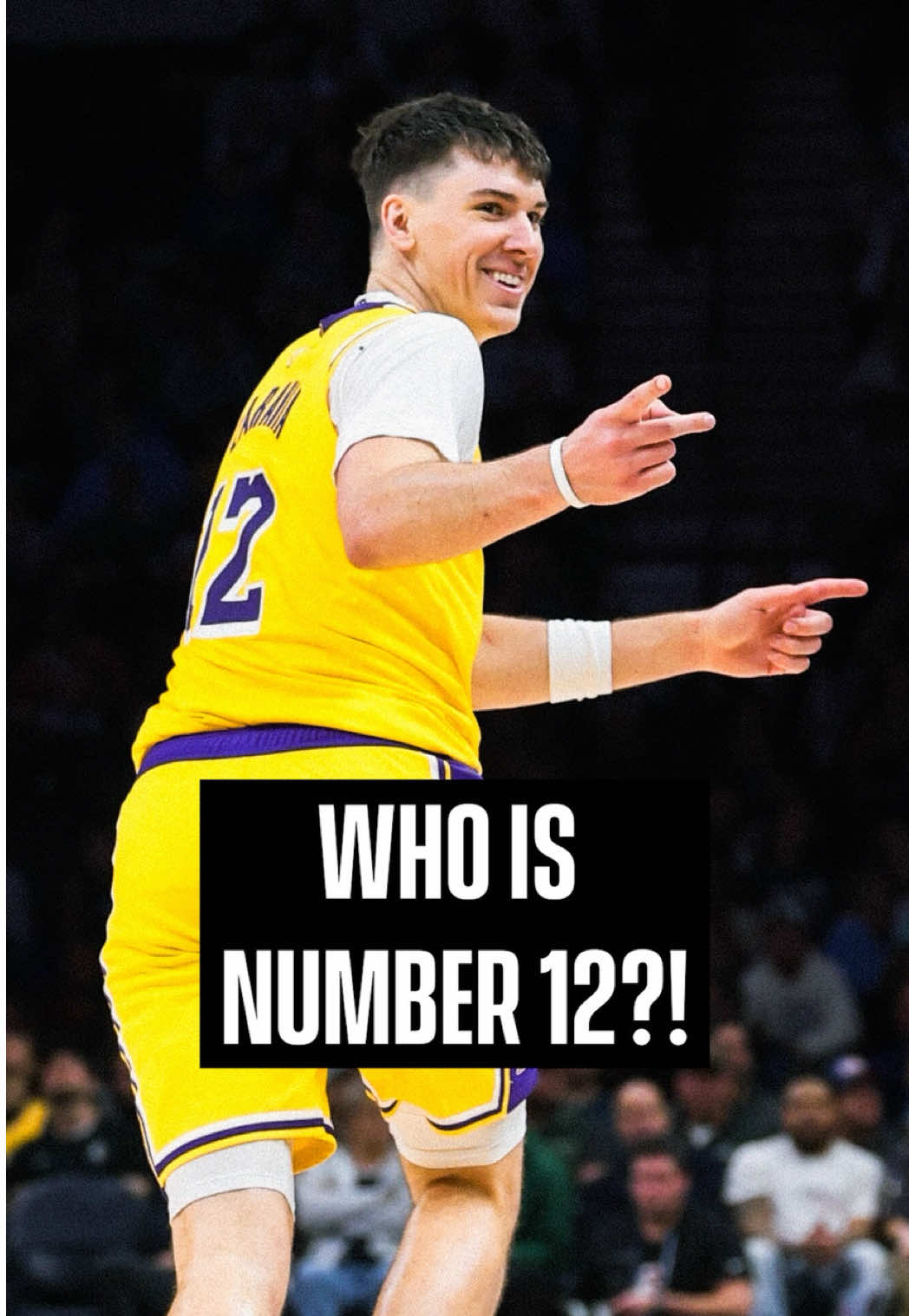 Let ‘em know, Jake. #lakers #jakelaravia