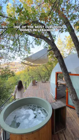 Three private Domes nestled in the heart of the nature located on 1300m above sea level in Kfardebian📍 •⁠  ⁠50 min away from Beirut & 15 min away from mzaar ski resort 🚙 Dome 1: •⁠  ⁠2 beds 🛌  •⁠  ⁠Gaz Chimney 🔥 •⁠  ⁠Babyfoot  ⚽️ •⁠  ⁠Bathroom 🚿  •⁠ Kitchenette 🍽️ •⁠  ⁠Wifi 🛜 •⁠  ⁠Central heating system  •⁠ Outdoor Jaccuzi 🛁 •⁠  ⁠Terrace & Bbq area 🍖 •⁠  ⁠Smart Tv 📺 Dome 2: •⁠  ⁠1 bed 🛌  •⁠  ⁠Gaz Chimney 🔥 •⁠  ⁠Bathroom 🚿  •⁠ Kitchenette 🍽️ •⁠  ⁠Wifi 🛜 •⁠ Outdoor Bathtub 🛀  •⁠  ⁠Terrace & Bbq area 🍖 Dome 3: •⁠  ⁠1 bed 🛌  •⁠  ⁠Gaz Chimney 🔥 •⁠  ⁠Bathroom 🚿  •⁠ Kitchenette 🍽️ •⁠  ⁠Wifi 🛜 •⁠ Outdoor Jaccuzi 🛁 •⁠  ⁠Central heating system  •⁠  ⁠Terrace & Bbq area 🍖 •⁠  ⁠Smart Tv 📺 Check in 3pm Check out 12pm •⁠  ⁠Pets are not allowed 🚫  Prices per night including breakfast 🍳  Dome 1 (For 4 guests) 190$ Weekdays 240$ Weekend/Holidays Dome 2 (For 2 guests) 130$ Weekdays 150$ Weekend/Holidays Dome 3 (For 2 guests) 180$ Weekdays 200$ Weekends/Holidays 20$/ extra guest 20$ for a refill for the jacuzzi/bathtub Contact us on +961 76 487 043 📞