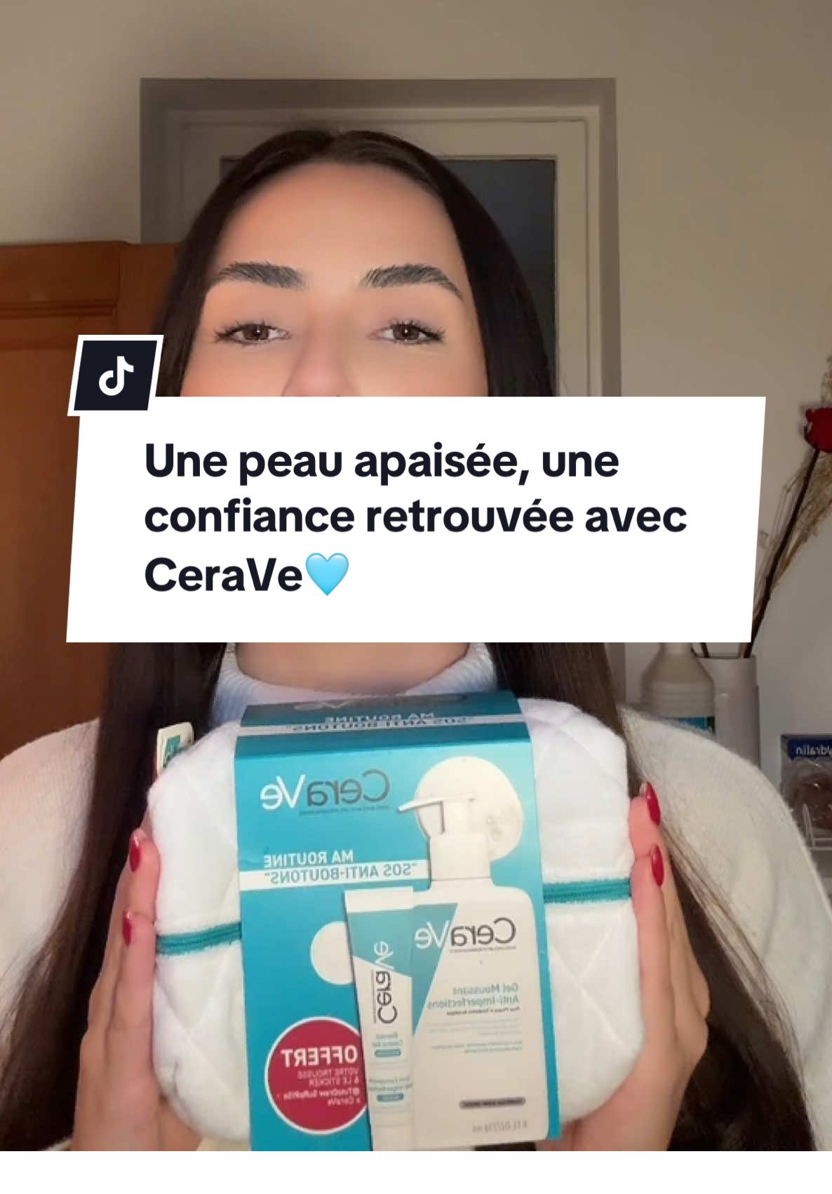 en partenariat avec @ceravefrance @CeraVe  routine simple, efficace et accessible, disponible exclusivement en pharmacie 💙 #cerave #skincare #collaborationcommerciale 