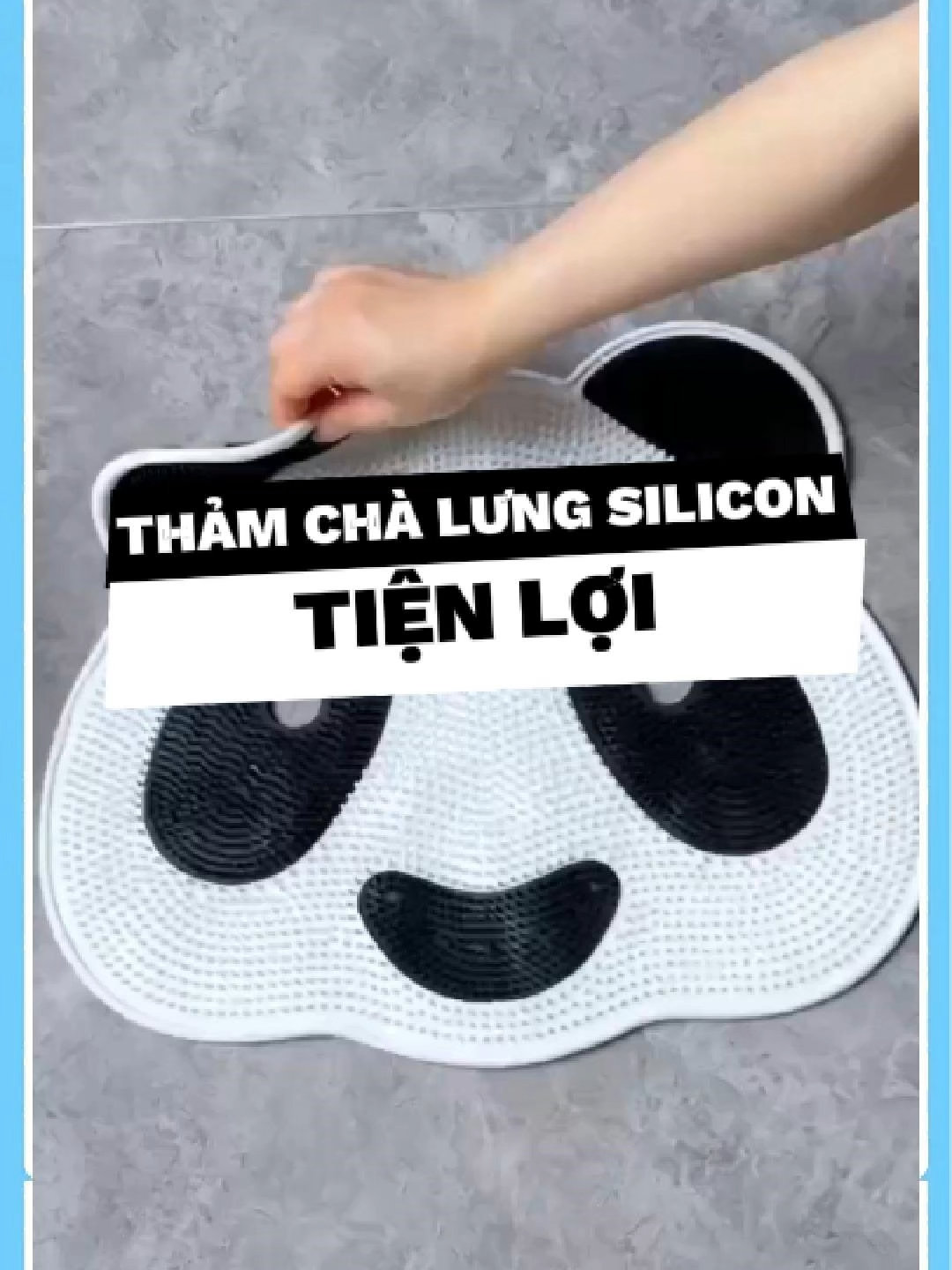 🧼 Thảm chà lưng tắm siêu tiện – Không cần ai giúp, sạch toàn thân dễ dàng! #thamchalung #duyne0710 #giadungtienich #giadungthongminh #xuhuong #fyp