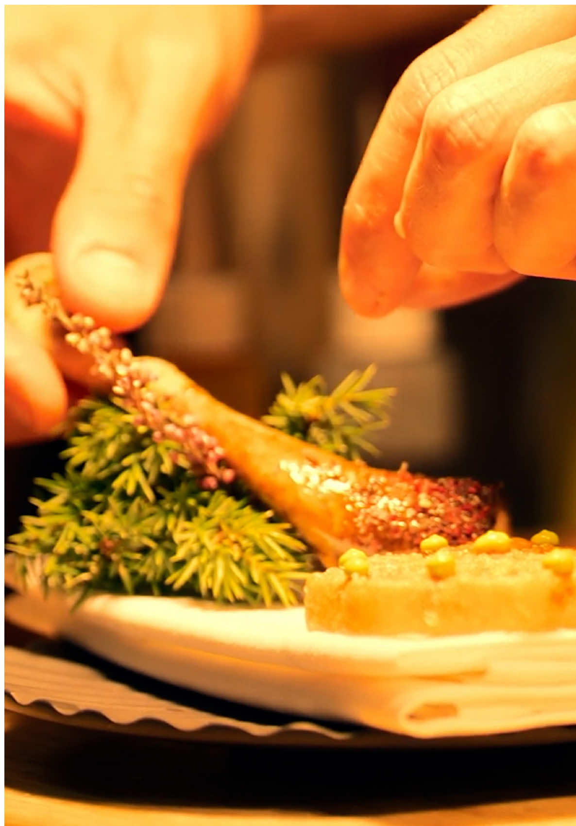 Chasing perfection, missing moments. Knife Edge: Chasing Michelin Stars is now streaming. #KnifeEdge #JesseBurgess #AppleTV 