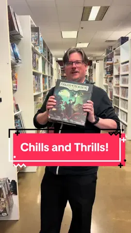 Looking for a spooky thrill?  Walter’s got you covered! Face unspeakable horrors and gather clues as you fight to keep your sanity in this immersive game!  #arkhamhorror #halloween #boardgames #kansascity #flgs 