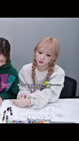 Kotone being in maknae line for the first time because of neptune #tripleS #트리플에스 #トリプルS