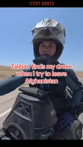 Today is border day. I’m leaving Afghanistan and heading into Tajikistan,  I won’t deny it: Afghanistan has been intense. Dealing with the Taliban every day hasn’t been so easy. I’ve shown my face to many of them, and I hope it serves as a reminder of what women can do, even in the most unexpected places. I turn off the cameras before reaching the border, as I am very worried they will want to check all my footage and that can get me into big trouble. Just when I think I’m okay, they find my drone.. #itchyboots #afghanistan #tajikistan #border 