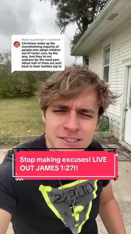 Replying to @goatngun “James 1:27 isn’t a suggestion — it’s a command. There are kids waiting for a home while the church makes excuses. It’s time to do what the Word says.” #FosterCare #ChristianTok #James127 #BeTheChurch #hometoyouproject 