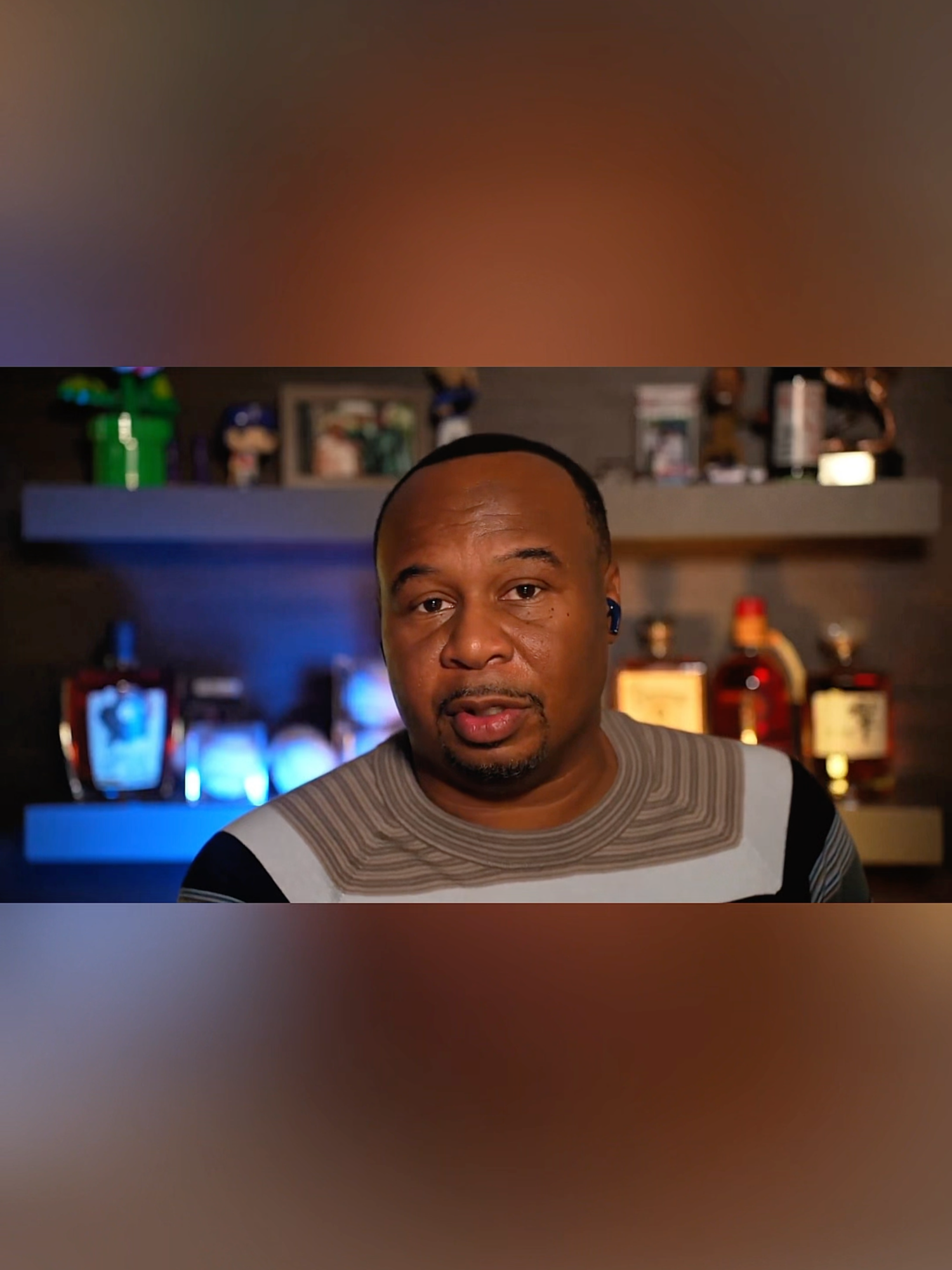 Podcast be getting deep as hell then they cut to a random ad