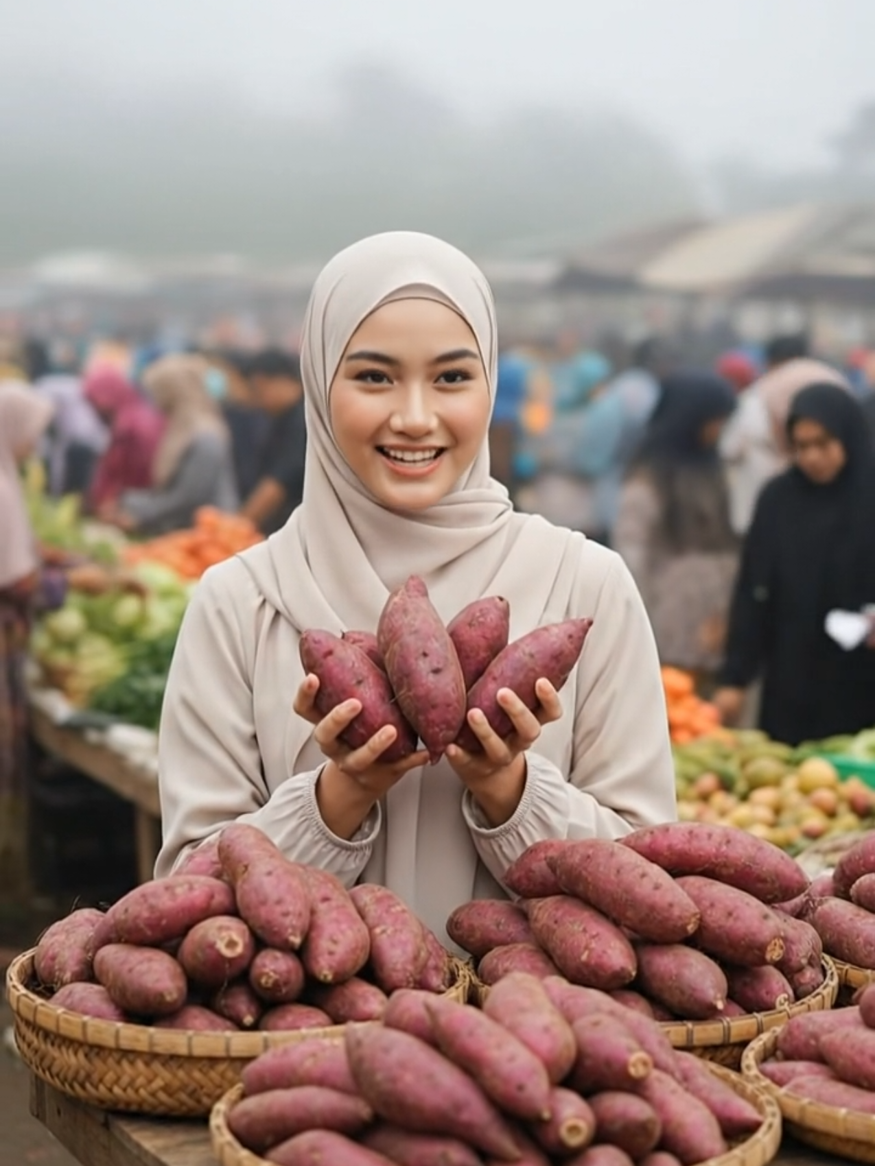 🍠 1KG UBI KELEDEK MADU KUNING / YELLOW HONEY SWEET POTATO CAMERON HIGHLANDS 1 Paket terdiri daripada: 🌿 Ubi Keledek Madu Kuning (Yellow Honey Sweet Potato) ⚖️ Berat: 1000g / 1kg 📏 Saiz: Rawak (bergantung kepada stok sedia ada) 🍯 Rasa & Tekstur: Paling manis, lembut dan berlemak — rasa asli dari tanah tinggi Cameron Highlands! 🍴 Cadangan Hidangan: Rebus – Gunakan steamer atau rebus di dalam periuk sehingga ubi lembut. Ubi Bakar – Basuh, balut dengan aluminium foil, dan bakar menggunakan arang atau air fryer hingga lembut sempurna. Bubur Ubi Keledek – Sesuai untuk sarapan atau minum petang. Cucur / Kuih Tradisional – Buat kuih keria, cek mek molek dan pelbagai resipi klasik! 💡 Cara Hidangan: Sedap dimakan ketika panas — manis semula jadi, berlemak dan wangi segar! 😋 ✨ “Nikmati rasa manis asli dari tanah tinggi Cameron! Ubi Keledek Madu Kuning — lembut, gebu dan harum setiap gigitan!” 🍠💛) ✅ Dari Cameron Highlands – Ditanam di kawasan tanah tinggi dengan iklim sejuk untuk kualiti dan kemanisan semula jadi. ✅ Manis & Lembut Asli – Tanpa bahan tambahan, rasa madu semula jadi. ✅ Segar Dari Ladang – Dihantar terus untuk memastikan rasa kekal segar. ✅ Serbaguna – Sesuai untuk direbus, dibakar, dijadikan bubur atau kuih tradisional. ✅ Sihat & Semula Jadi – Sumber karbohidrat kompleks dan kaya serat. ✅ Mudah Disediakan – Tak perlu proses rumit, sedia untuk dimasak terus. #UbiKeledekMadu #SweetPotatoMalaysia #CameronHighlandsFresh #UbiBakar #UbiRebus 