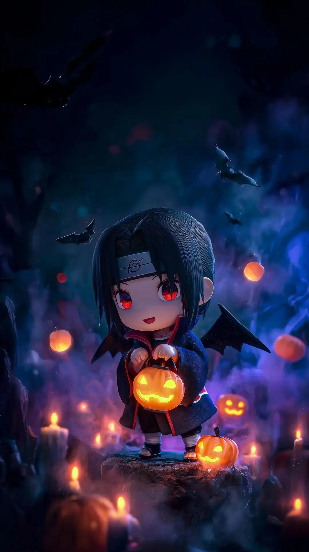 #anime #wallpaper #fondodepantalla #halloween #chibi 