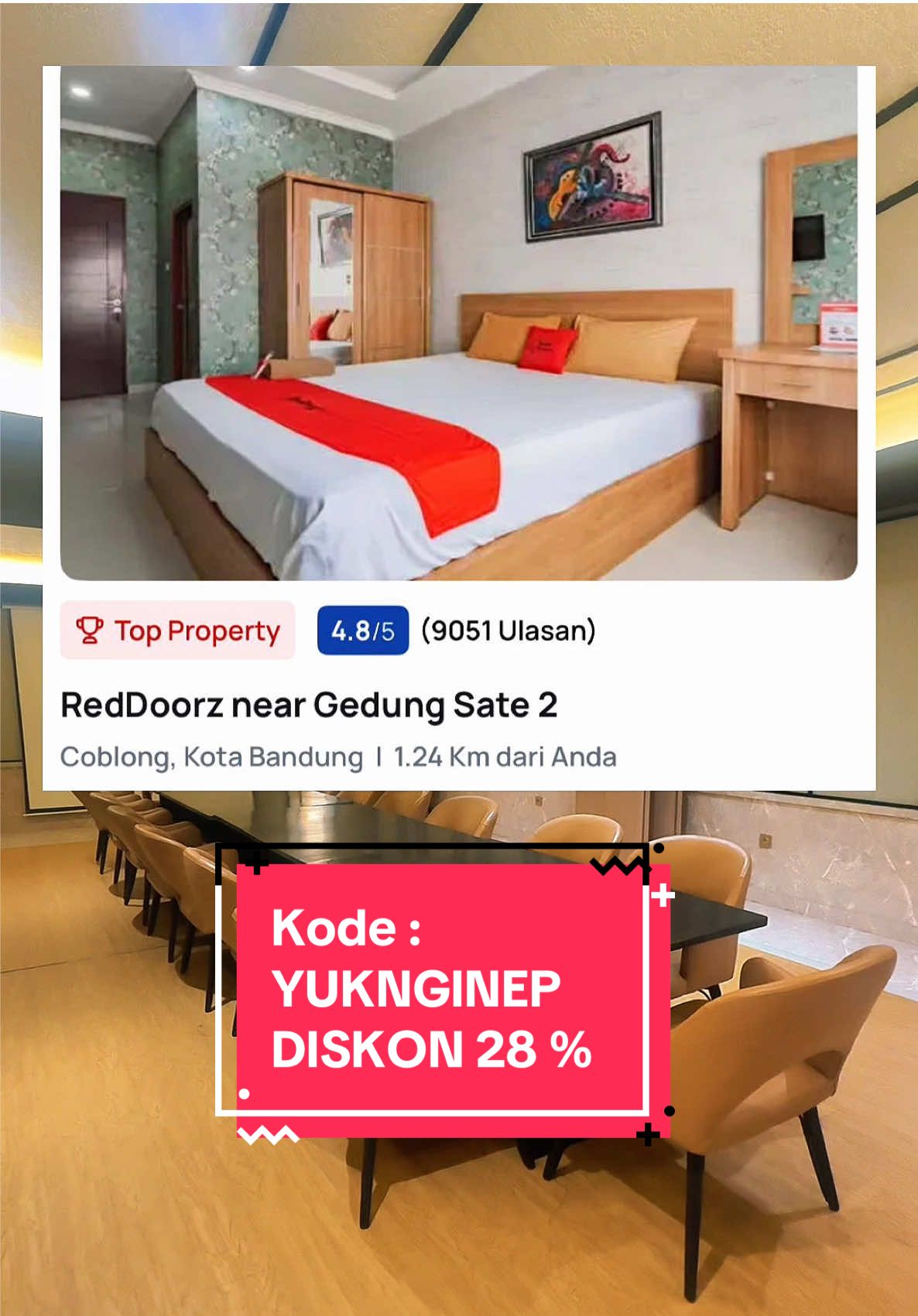 Resto Family Friendly di Bandung “Laloba Oase Rasa”  Resto inituh udah ada playground yang luas banget dijamin anak-anak betah deh makan sambil main disini 😍 Nah setelah makan di Laloba enaknya staycation dulu di 