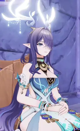 ship so peak that even a non-shipper like myself lowkey loves it  #genshin #GenshinImpact #hoyoverse #lauma #nefer 