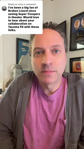 Replying to @csilv_ #Inverted working with the guys from #brokenlizard and #supertroopers #tacomafd 