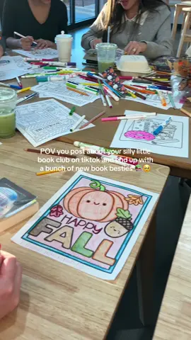 BOOK CLUB with my new book pals 🥹📚 can’t wait until next month!! Let me know if you have ideas for places to meet! #denvercolorado #bookclub #BookTok #bookish #booktoker 