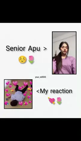 “Senior Apu smiled once, and my heart crashed instantly 😅💘” #foryou #seniorap #myreaction #viralvideo #tiktoktrend 