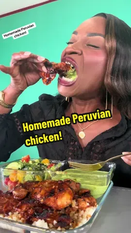 Homemade Peruvian chicken!
