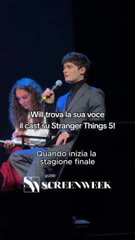 Finn Wolfhard, Gaten Matarazzo, Caleb McLaughlin, Noah Schnapp svelano le anticipazioni sui loro personaggi nella Stagione 5 di Stranger Things a @LuccaComics&Games  #LuccaCG25 #LuccaComics #StrangerThings #netflixitalia #DaVedere