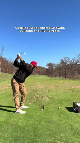 I need to clarify I grew up playing golf took 5 years off in the first video came back as 25 handicap and understood what I needed to do to fix my swing. These are all real drills I used at one point or another to help coming over the top, positioning and tempo. Is it realistic I still think you just have to put the time in to get better, I have been playing or practicing 4-6 times a week other than few month gap over winter. #golftips #golfdrills #golf