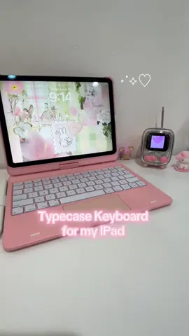 This case is perfect for me to carry to classes since it is lightweight and protects my iPad while having a keyboard to type!💗#typecase#ipadkeyboard#tiktokshopblackfriday#ipadcase @Typecase 