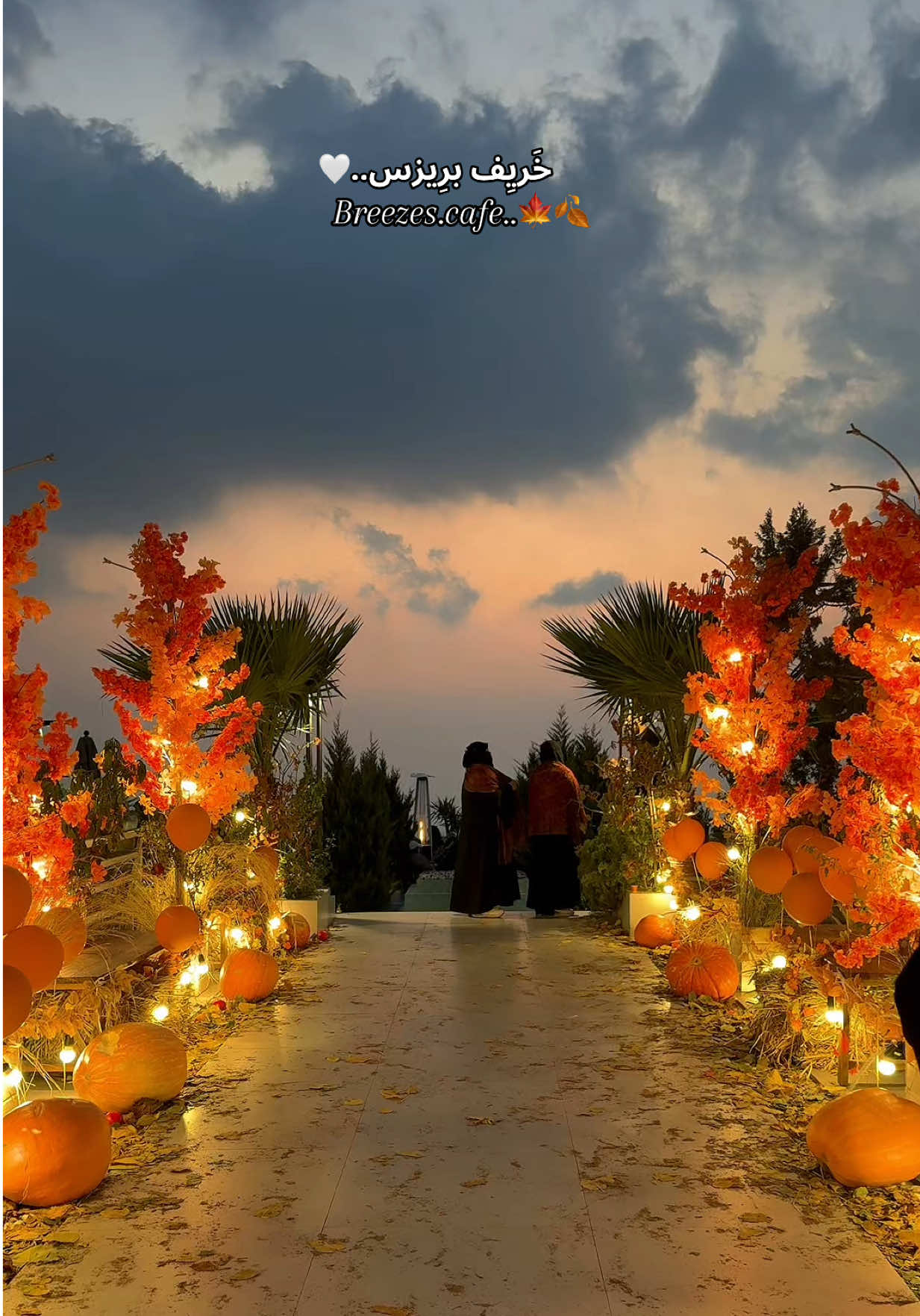 محد يسويلنا اجواء حلوة كل  سنة الا اهالي الشفا مبدعين في كل الفصول جمال موعادي 🍂🍁 @بريزس كافيه 