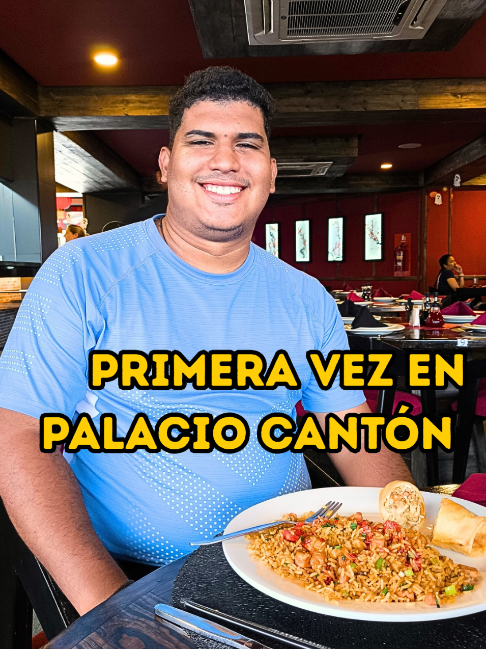 Comiendo en el Palacio Cantón en el Centro Comercial Costa Granada en Puerto Ordaz. #asianfood #guayana #puertoordaz #ciudadguayana #pzo 