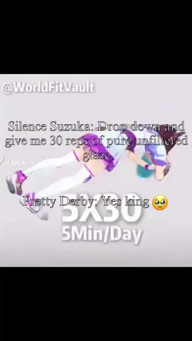 Annddd we're back had to change some bits🤫🤫🤫 #umamusume #umamusumeprettyderby #fyp #prettyderby #umatok 